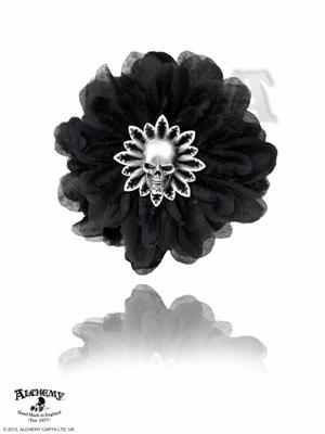  Black Dahlia Hair Clip - 