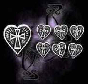  Sacred Heart Buttons - 