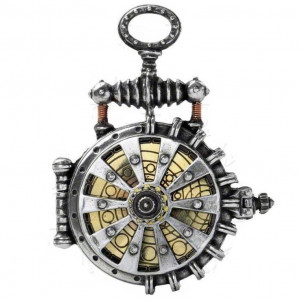- EER Patent Solar Powered Turbine Fob Watch - 