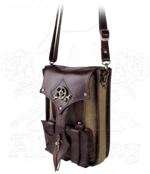  LG68 Leather & Canvas Tablet Pouch: Garanels - Engineer - 