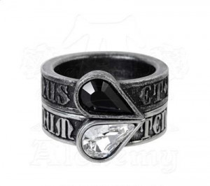      Twin Heart Promise Ring - 