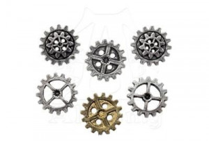  Gearwheel Buttons  Large - 