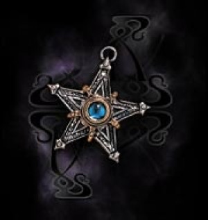    Medieval Pentangle Alchemy Gothic P124 -  