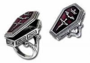  Immortal Kist: Poison Ring Alchemy Gothic R103 -  
