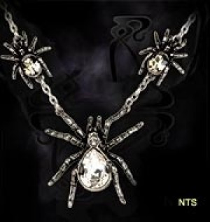   Spidraphile Necklace Alchemy Gothic P411 -  