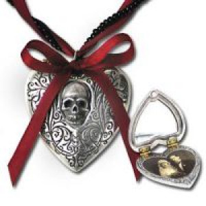    The Reliquary Heart Locket Alchemy Gothic P496 -  