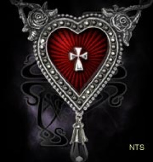    The Sacred Heart Alchemy Gothic P466 -  
