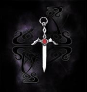  Crystal Dagger Alchemy Gothic E139 -  
