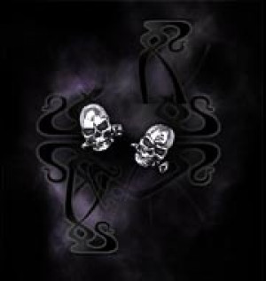  Alchemist studs (pair) Alchemy Gothic E147 -  