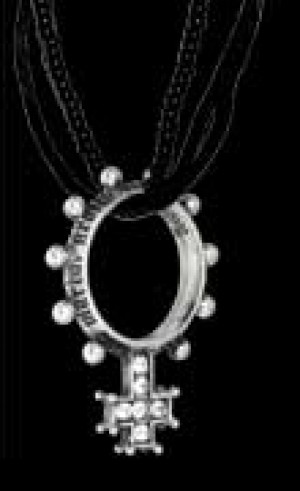  Single Decade Ring Rosary Alchemy Gothic P504 -  