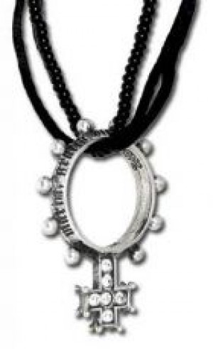  Single Decade Ring Rosary Alchemy Gothic P504 -  