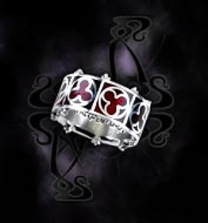  Trefoil Sanguis Alchemy Gothic R106 -  