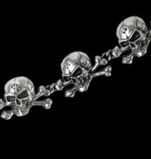 Bones Of Amzer - Choker Chain Alchemy Gothic P494 -  