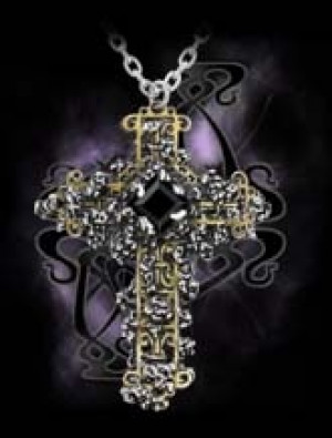    Hederige Cross (Pendant) Alchemy Gothic P524 -  