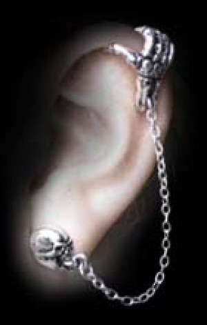    Mortal Remains (Cuff-stud) (Earring) Alchemy Gothic E278 -  