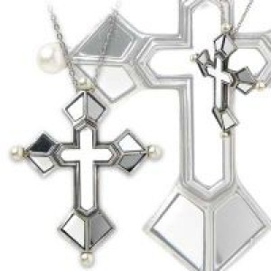   Venetian Cross of Light (Pendant) Alchemy Gothic P578 -  