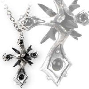  Caltrop Cross (Pendant) -  1