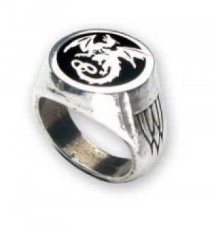  Wyverex Dragon Signet Ring -  1