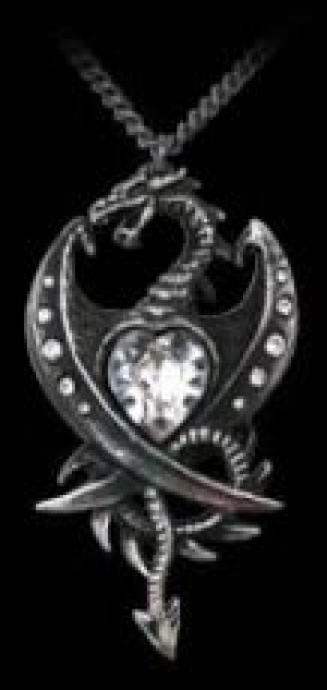    Diamond Heart Alchemy Gothic P609 -  
