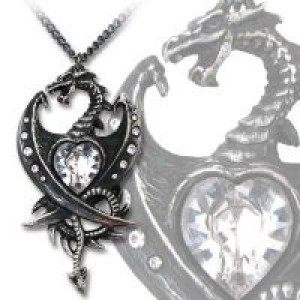    Diamond Heart Alchemy Gothic P609 -  
