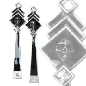  Demimondaines (studs; pair) Alchemy Gothic E298 -  