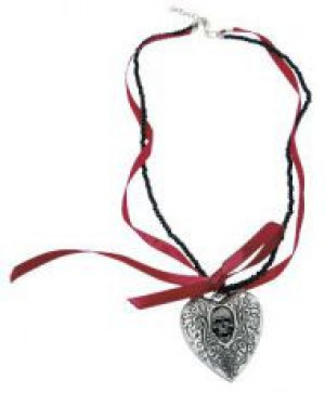   The Reliquary Heart Locket Alchemy Gothic P496 -  