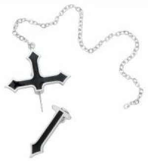    Impalare Cross (single) (Earring) Alchemy Gothic E280 -  