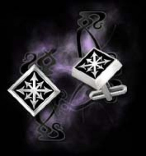  Chaos Cufflinks Alchemy Gothic CL9 -  