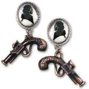  Memento For A Highwayman (studs, Pair) Alchemy Gothic E311 -  