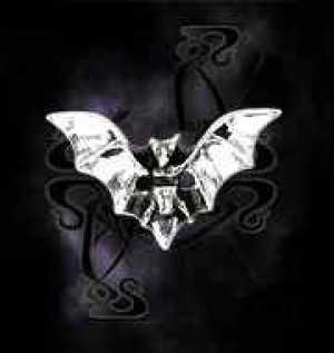  Bat Buttons Alchemy Gothic S4 -  