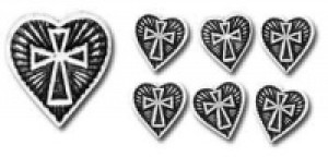  Sacred Heart Buttons -  1