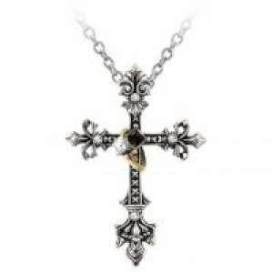  Maryam Theotokos Ring Cross Alchemy Gothic P705 -  