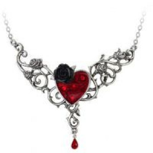  The Blood Rose Heart Alchemy Gothic P721 -  