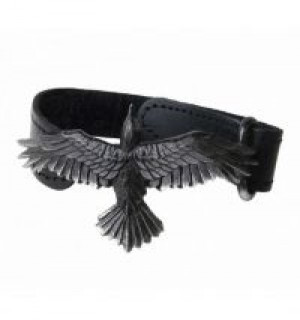  Black Consort Wriststrap Alchemy Gothic A109 -  