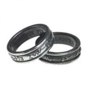   -      Demon Black & Angel White Alchemy Gothic R212 -  