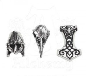    Norsebraid Hair Beads Alchemy Gothic ABR5 -  