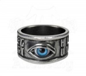  Ouija Eye Ring Alchemy Gothic R215 -  