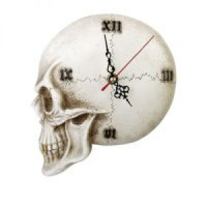 Настенные часы Череп Alchemy Gothic THEVAULT-V32 - маленькая картинка