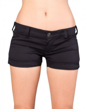  Black Pistol Lapel Panty Denim /   - 