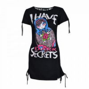  DARK SECRETS DRESS LADIES BLACK Cupcake Cult LOCKED D-DSECRETS-B -  