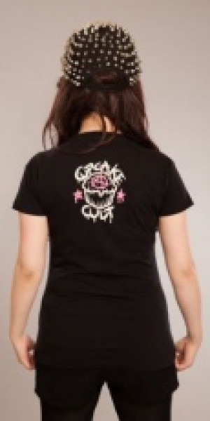  GAMER T LADIES BLACK Cupcake Cult LOCKED T-GAMER-B -  