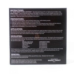    () Flash Lightning Bleach Kit - 30 Volume Cream Developer -  2