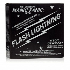    () Flash Lightning Bleach Kit - 30 Volume Cream Developer - 