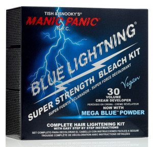     Blue Lightning Bleach Kit - 30 Volume with Mega Blue Powder - 
