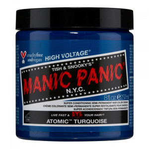 Бирюзовая краска для волос Manic Panic =Atomic™ Turquoise 237 мл (большая банка) - Изображение