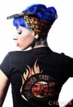     Manic Panic Rockabilly Blue -  2