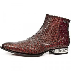 Туфли PITON CUERO VIP 1 NEGRO SUELA ROJA TACON VIP ACERO - Изображение