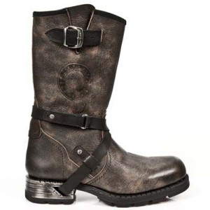  ARCILLA CUERO ITALI NEGRO MOTOROCK NEGRO T ACERO - 