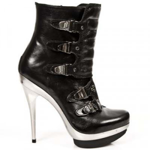  NOMADA NEGRO PLAT ACERO PUNK SIN TACON CLASSIC - 