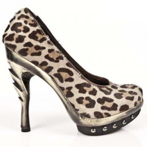  LEOPARDO PELO MARRON VIVO MARRON PL ORO PUNK GA - 